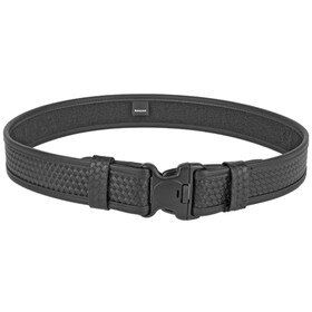 Bianchi 2.25 inch 40-46" duty belt, basketweave black finish.
